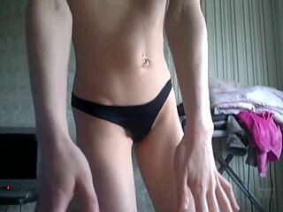 Cute pretty girl gives sweet blowjob and gets fucked!