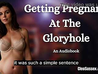 new girl tries gloryhole gangbang for pregnancy story