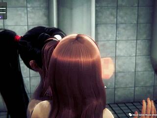 i messed up honoka and momiji's fmf threesome in honey select 2