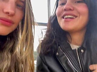 i watch colombian lesbians finger pussies in public amusement park