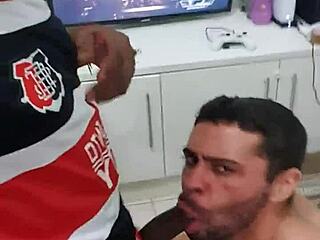 Novinho Foi Jogar E Acabou Levando Piroca Do Negão