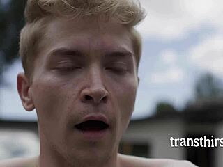 hot pretty tranny feels passion fucking two dudes