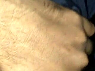 Does the gay husband enjoy Reshmi's handjob?