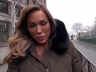 gorgeous milf aubrey black bangs a french stud hard 😍