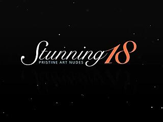 april teases tight pussy with her favorite dildo