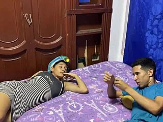 First Sex With Best Friend Bent Over Cumshot Oral Doggy