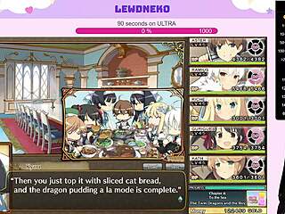 Lewdneko, the anime vlogger, streams part 24 of Evenicle