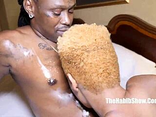Ebony couple Mr. and Mrs. Freestyle314 get wild in the hood