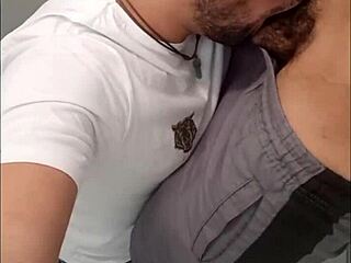 I Walked Into the Metro Bathroom, He Stared and Begged for My Ass - Full on Red!