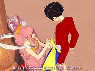 Koikatsu Rufy Shirahoshi in Uncensored Anime Sex with One Piece Action