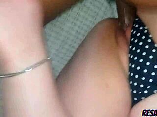 Pumpkin Queen nails it in polka dot panties!