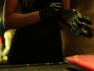 blonde redhead lesbian teasing with scissoring?