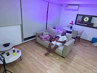 emotional stepmom swallows stepson's cum passionately