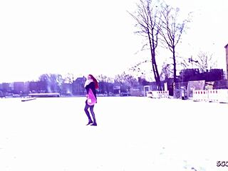 German Scout Picks Up Mina Knight For Rough Fuck