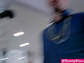 teen stepcousins fuck near parents