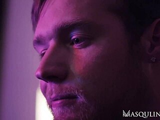 Markus Kage masturbates during threesome with Ryan Stone and Jay