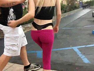 Tight blond Skylar fucks with panties on using vibrator and toys 😍