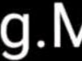 stretch3x bulges throat in threesome blowjob