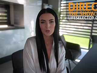 LifeSelector - Wow! Threesome with Stepsisters Simon Kitty and Matty!