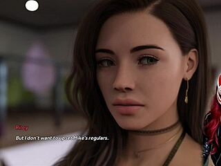 Steps of Debauchery 19 - Upskirt Tease at the Bar. Dare to Watch?