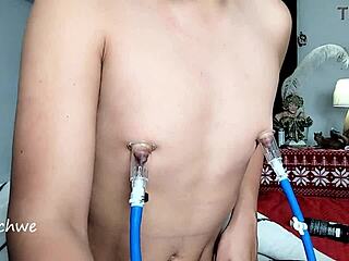 Dirty nipple sucking