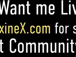 Maxine x dominates siren thorn with toys in bdsm dungeon