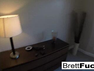 Brett Rossi is teasing in her motel room, looking so sexy