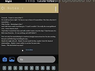 Feel the Intense Pleasure as Nympho Plays with Her Phone and Ass
