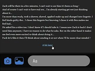 Feel the Intense Pleasure as Nympho Plays with Her Phone and Ass