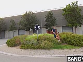 doing it at the roundabout with alberto blanco and ada lapiedra