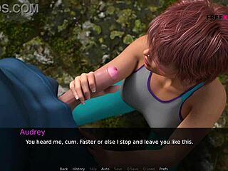 37 Dusklight Manor Audrey And John Watching Other Couple Doing Sex And Audrey Gives Handjob To John