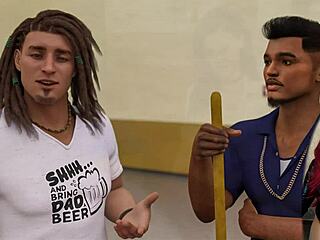 steps of debauchery 15 with dripping wet college girl