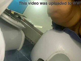 Amateur stepmom's hidden camera footage of her skirt and panties