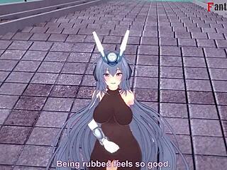 New Jersey POV Handjob and Footwork in Azur Lane Short!