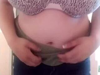 Huge Tits Latina Cam Girl Shows Off!