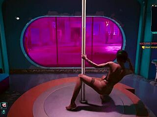 Judy and Johnny Silverhand in hidden scene