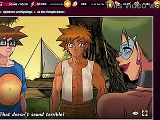 Hentaiheroes Outdoor Gangbang with Handjob Deepthroat Cunilingus and Monster Cock Cum