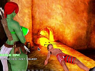 a mistress orc appears in breeding island episode 23