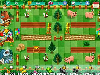 Check out this hentai game where milfs flash on the ranch