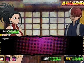 i play fucking my hero in this cartoon parody game