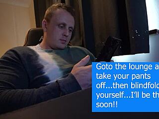 i sucked my stepsons cock blindfolded and swallowed his cum thinking it was my gf