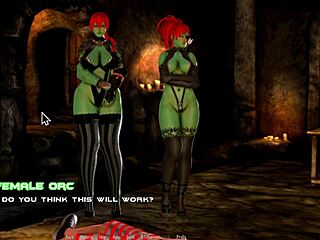 a mistress orc appears in breeding island episode 23