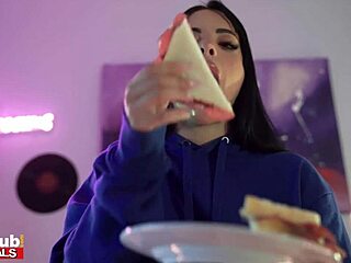 Fakehub Halloween - Scarecrow Prank Leads To Latina's Anal Fuck By Boyfriend