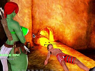 a mistress orc appears in breeding island episode 23