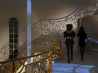 Brunette Maid Joins Boss And Friend For Wild Threesome With Huge Cock