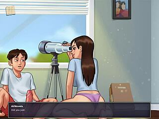 What's happening in summertime saga episode 152?