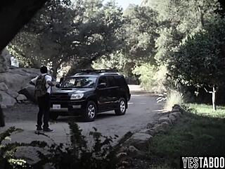 the jealous stepbrother fucks his petite sister doggystyle