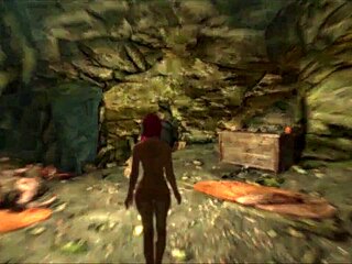 i'm a redhead slave in erotic lesbian adventure. big tits licked in muff diving comedy.