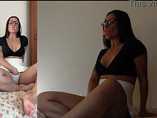 This mommy regresses with pacifier and diaper fetish.