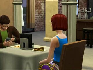 girl next door cheats with booty call in sims 4